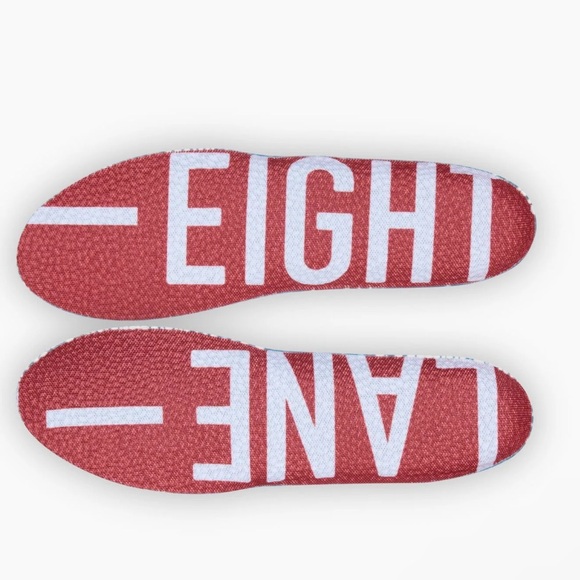 New MSRP $150 Lane Eight Men's Relay Trainer Shoes in Key Lime - Size 13 - Picture 7 of 16